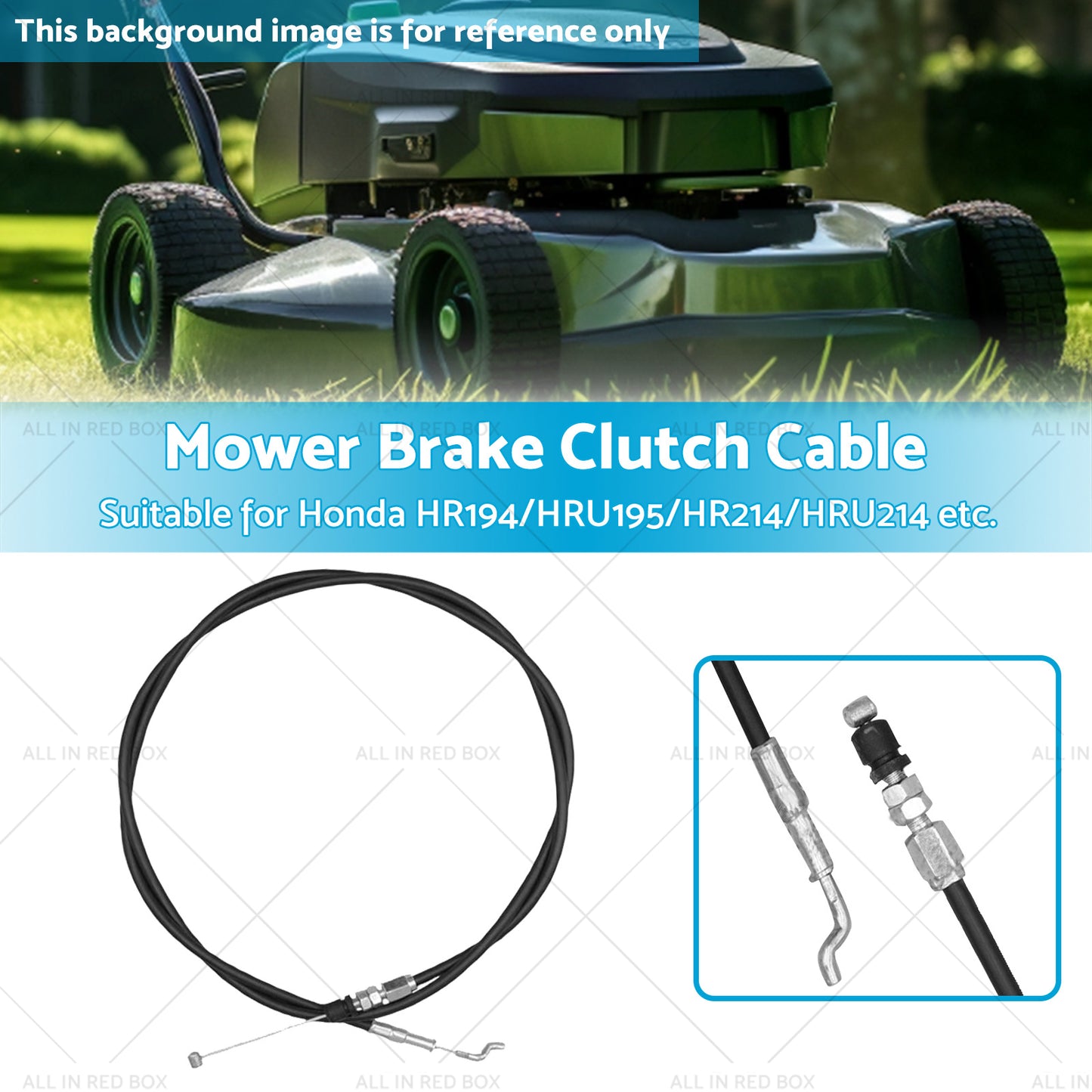 Self Propelled Mower Blade Brake Clutch Cable For Honda HRU216K2 HRU216M1