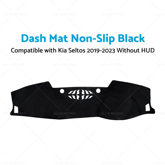 Non-Slip Dash Mat Suitable For Kia Seltos 2019-2023 Without HUD Dashboard Cover