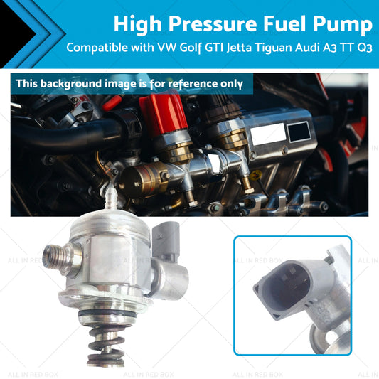 1x High Pressure Fuel Pump Suitable For VW Golf GTI Jetta Tiguan Audi A3 TT Q3