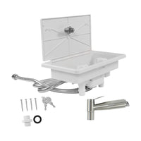 {{ Caravan RV Shower Box Kit External with Lock Exterior Camper Trailer Boat Marine }} - Buy Car Parts Online at {{ Kaka Auto Parts }}.