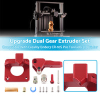 Upgrade Dual Gear Extruder Set Suitable For Creality Ender3 CR-10S 3D Printer