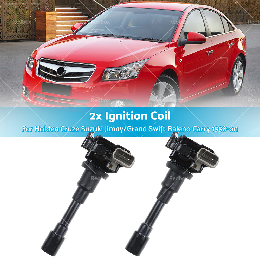 2x Ignition Coil For Holden Cruze Suzuki Jimny/Grand Swift Baleno Carry 1998-on