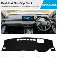 Dash Mat for Haval Jolion ULTRA  LE with HUD 2021-2024 Black Non-Slip