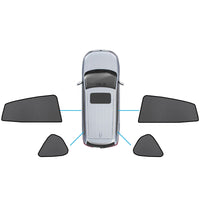 {{ Magnetic Car Window Sun Shades Suitable for Subaru XV/Impreza 2017-2023 }} - Buy Car Parts Online at {{ Kaka Auto Parts }}.