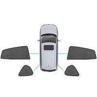 Magnetic Car Window Sun Shades Suitable for Subaru XV/Impreza 2017-2023