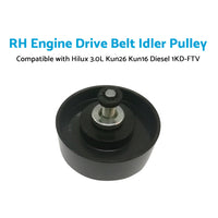 {{ Suitable For Toyota Hilux KUN16 KUN26 3. 0L Turbo Diesel Drive Belt Idler Pulley }} - Buy Car Parts Online at {{ Kaka Auto Parts }}.