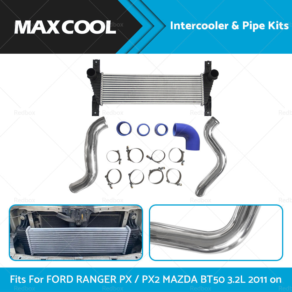 Intercooler  and  Pipe Kits For Ford Ranger PX PX2 Mazda BT50 3. 2L Turbo 2011-ON