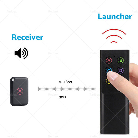 Wallet Tracker Transmitter 6 Receivers Anti-lost Wireless Key Finder Remote Key