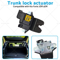 Trunk Lock Actuator Suitable For 2013-2018 Kia Forte 2Dr 4Dr