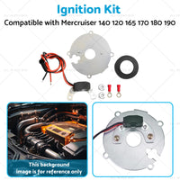 Ignitor Ignition Kit 4Cyl Distributor 1146A Suitable for Mercruiser 140 120 OMC