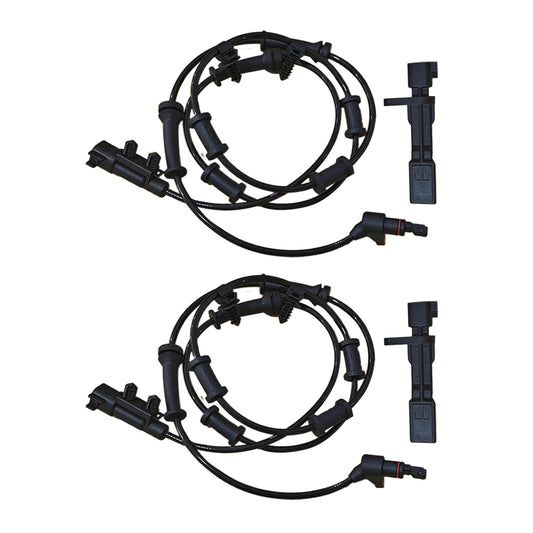 2x Front & Rear LH & RH ABS Wheel Speed Sensors Suitable For Jeep Wrangler JK 2007-2017