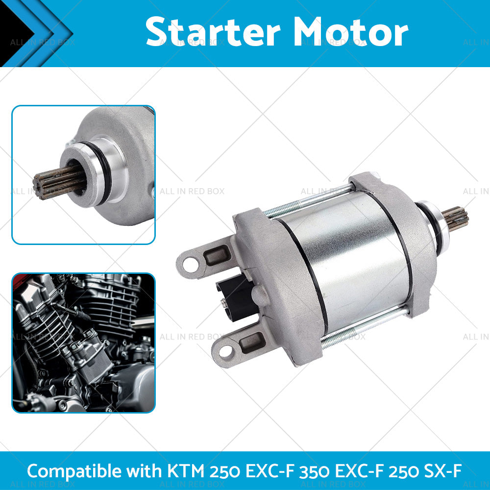 Starter Motor Suitable for KTM 250 EXC-F 350 EXC-F SX-F XCF-W 250 SX-F 250 XC-F