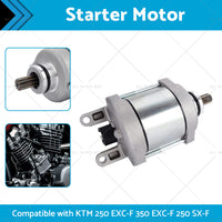 Starter Motor Suitable for KTM 250 EXC-F 350 EXC-F SX-F XCF-W 250 SX-F 250 XC-F