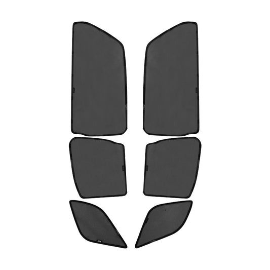 6x Foldable Window Mesh Sun Shade Suitable For Ford Everest UA 2015-2022