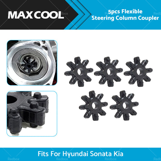 5x Steering Column Rubber Flex Coupling Fits For Hyundai i30 Sonata Santa Fe Kia