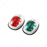 {{ Pair Red  and  Green 8LED Navigation Lights Marine Bow Light Lamp for Boat Pontoon }} - Buy Car Parts Online at {{ Kaka Auto Parts }}.