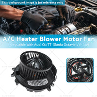 A or C Heater Blower Motor Fan Suitablefor Audi A3 TT VW Golf Passat Jetta Scirocco