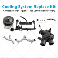 Cooling System Replace Kit Suitable for Jaguar F-Type Land Rover Discovery