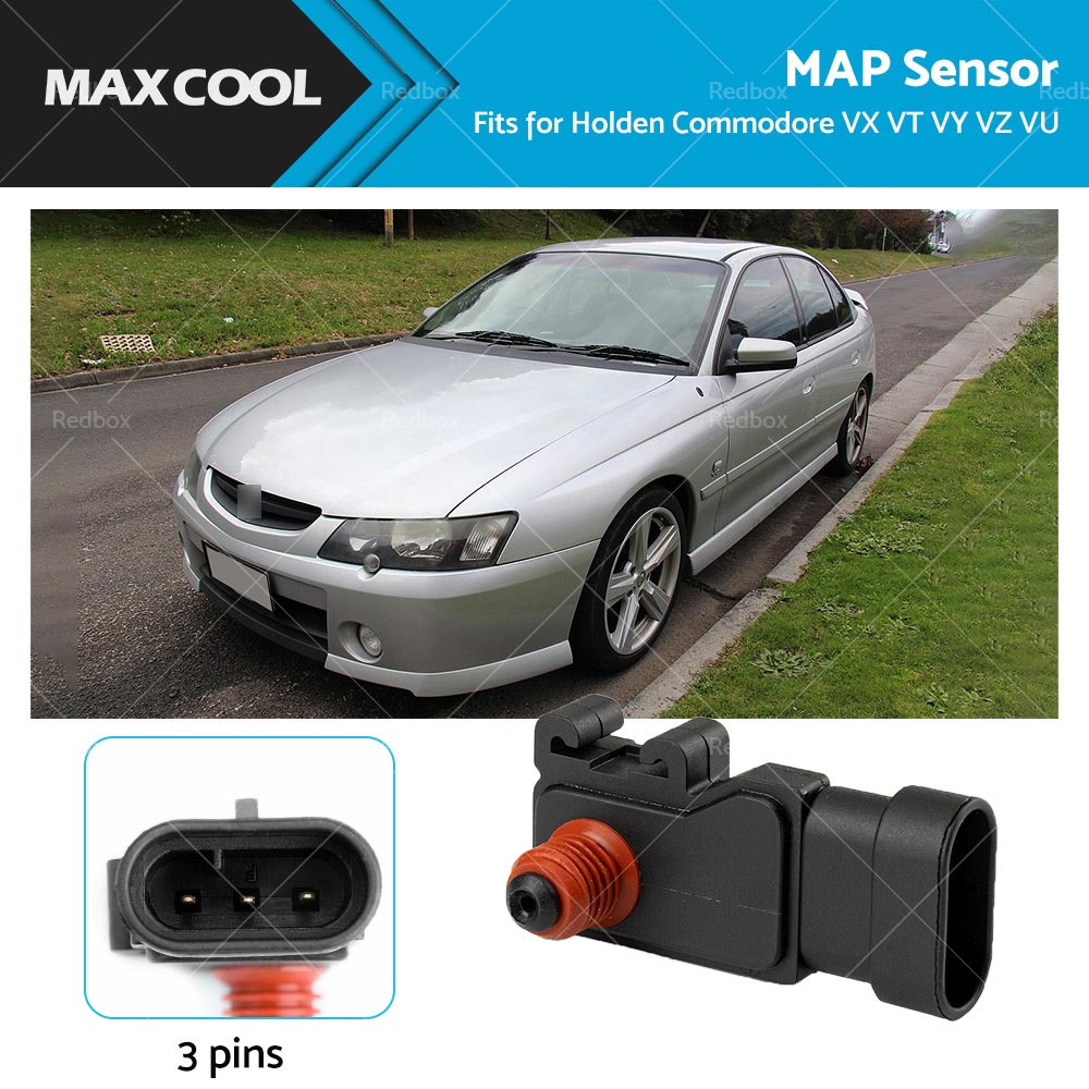 MAP SENSOR Suitable for HOLDEN COMMODORE V8 GEN 3 LS1 5. 7L VT2 VU VX VY VZ