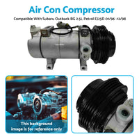 {{ Air Con Compressor Suitable For Subaru Outback BG 2.5L Petrol EJ25D 01/96 -12/98 }} - Buy Car Parts Online at {{ Kaka Auto Parts }}.