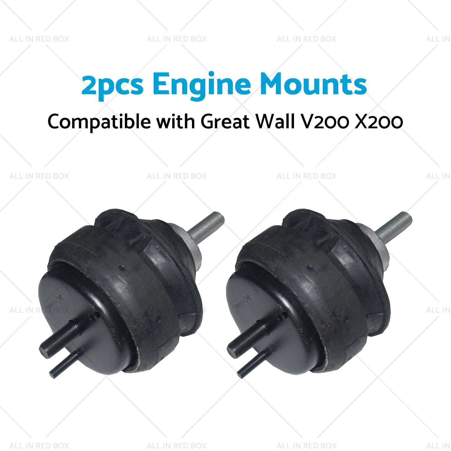 2x Engine Mount Suitable for Great Wall V200 X200 2.0L GW4D20 Diesel Auto or Manual