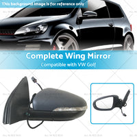 NEW LH Door Mirror Suitable for VW Golf MK6 2009-2012 Left Passenger Side