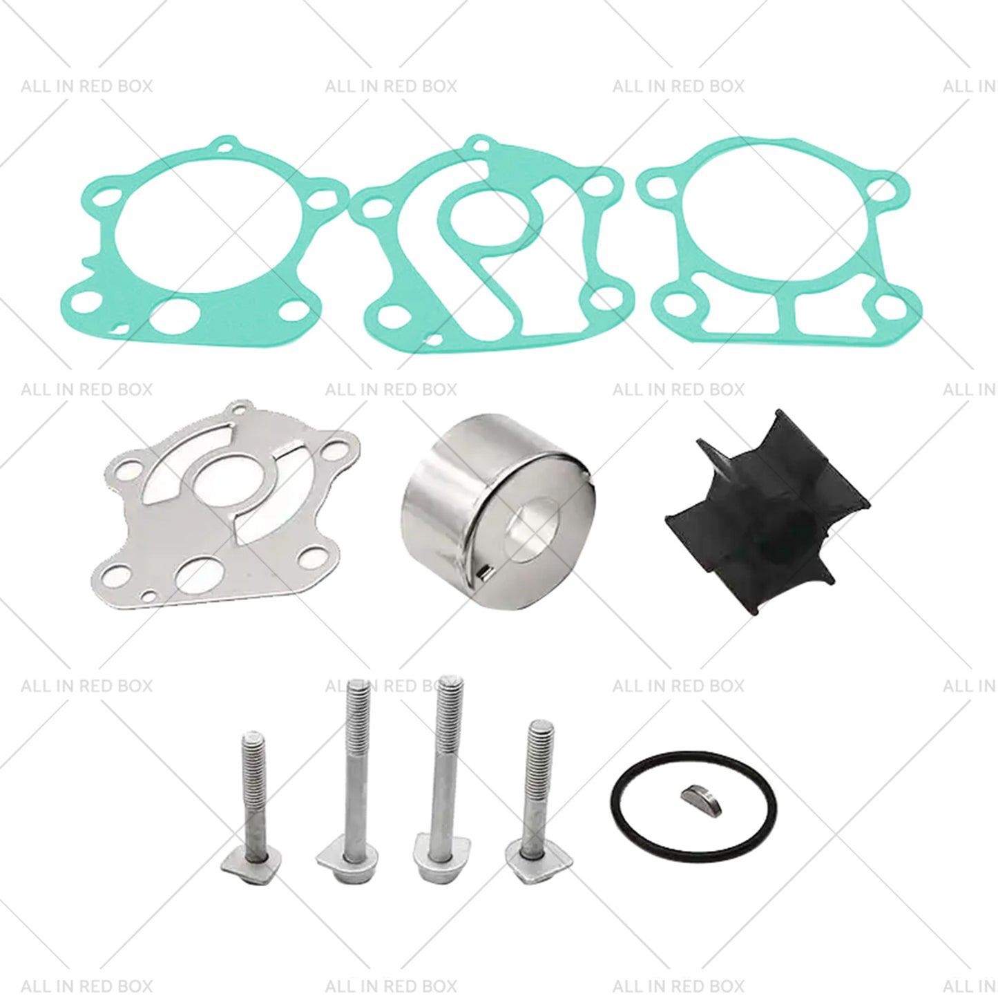 Water Pump Impeller Kit Suitable for Yamaha Outboard 70 75 80 85 90 692-W0078-02