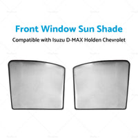 2PCS Front Car Window Magnetic Sun Shade Suitable for Holden Colorado 2012-2020