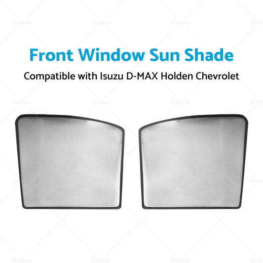 2PCS Front Car Window Magnetic Sun Shade Suitable for Holden Colorado 2012-2020