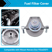 Fuel Filter Housing Primer Pump Cap Suitable For Nissan Navara D22 YD25DDTI MT