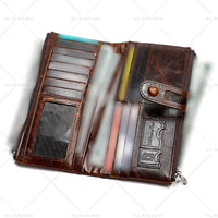 Women Ladies Leather Phone Wallet Clutch Purse Card Cash Coin Holder