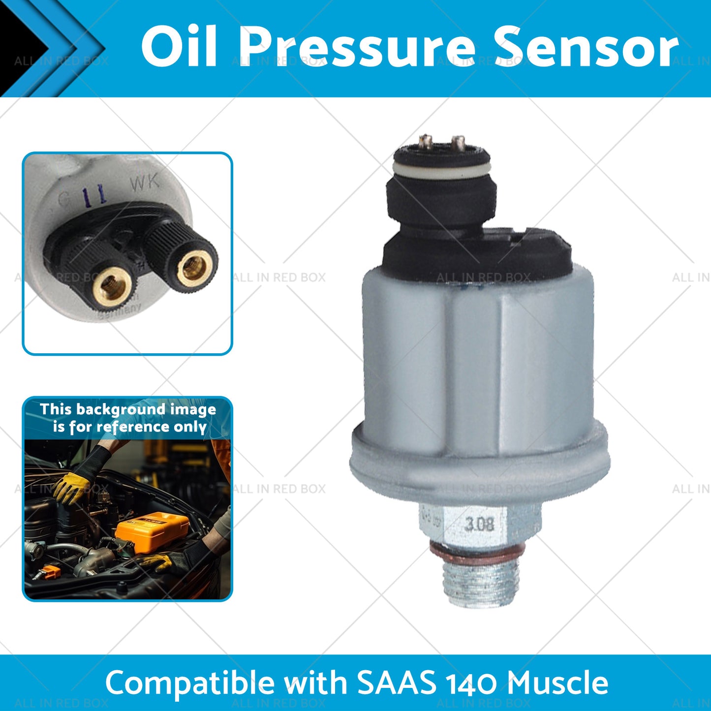 {{ SG21002 Oil Pressure Sensor Suitable for SAAS 140 Muscle Gauge Sender Unit }} - Buy Car Parts Online at {{ Kaka Auto Parts }}.