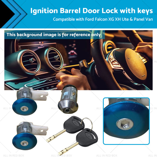 {{ Ignition Barrel Door Lock With Key Suitable For Ford Falcon XG XH Ute Van 93-98 }} - Buy Car Parts Online at {{ Kaka Auto Parts }}.