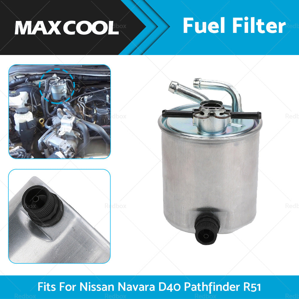 Fuel Filter Fits For Nissan Navara D40 Pathfinder R51 2. 5L 4Cyl Turbo Diesel