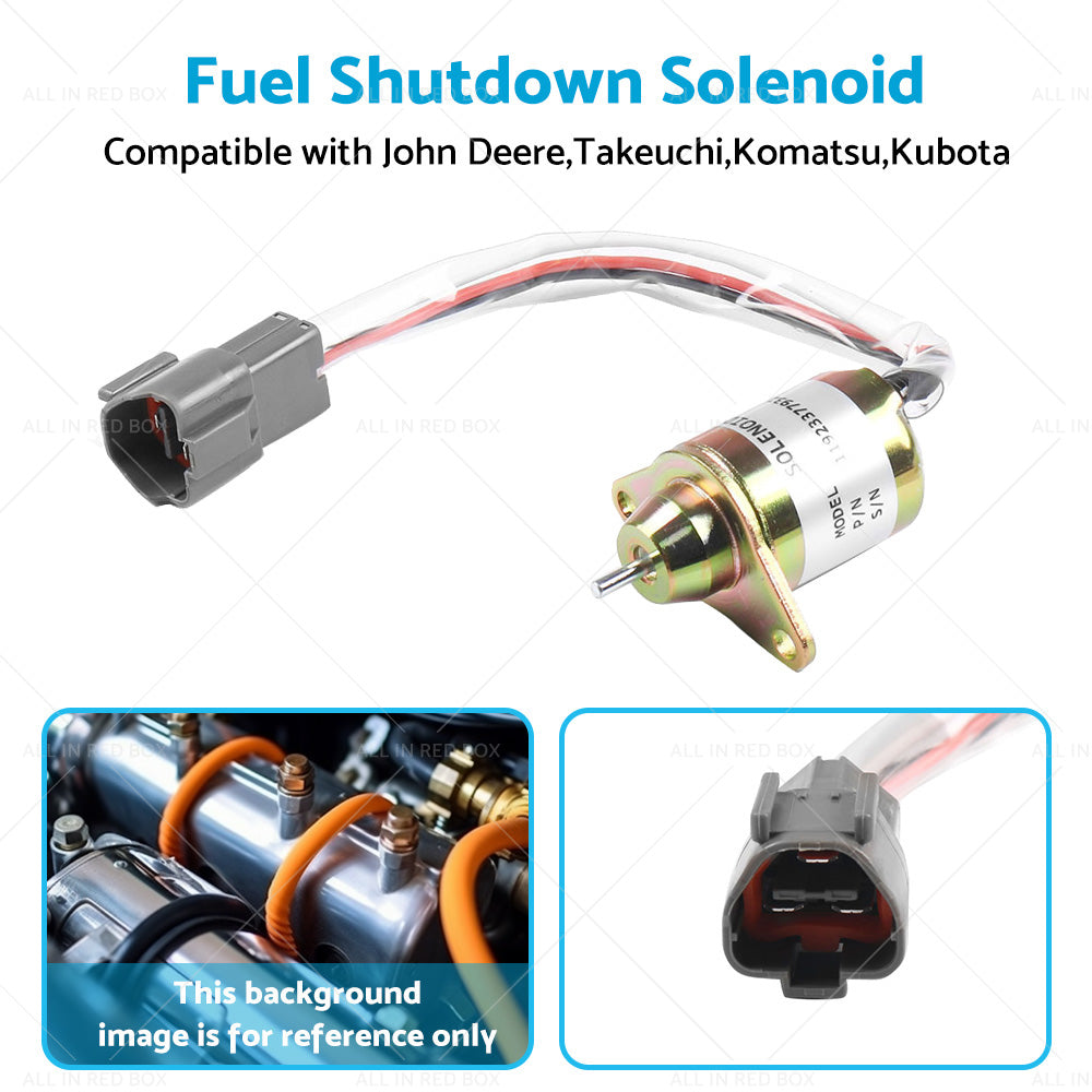 Fuel Shut Off Shutdown Solenoid Suitable For John Deere John Deere 119233-77932