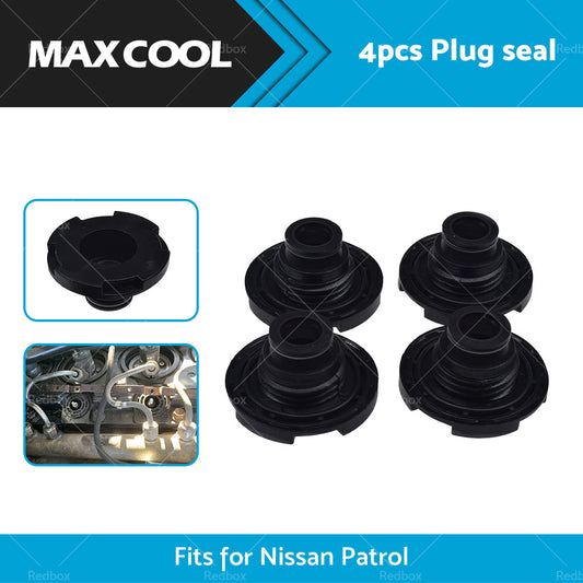 4pcs Glow Plug Seals Fits For Nissan Patrol ZD30 GU Y61 2000-2007 13276-2W201