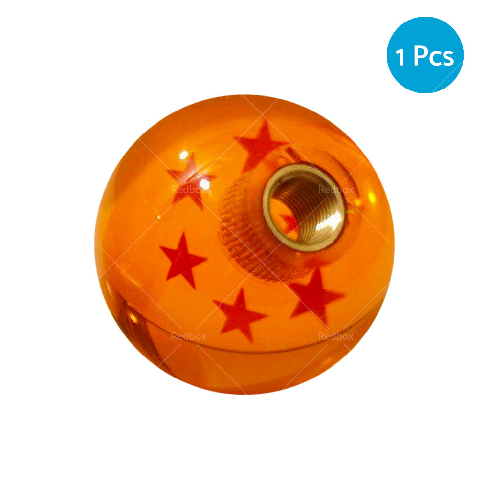 Dragon Ball Z Gear Shift Knob 7 Star With Thread Adapters to Suit Most Models