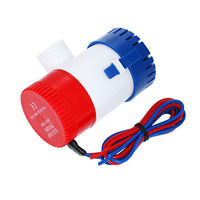 12V 750GPH Electric Water Pump Marine Yacht Boat Submersible Bilge Pump