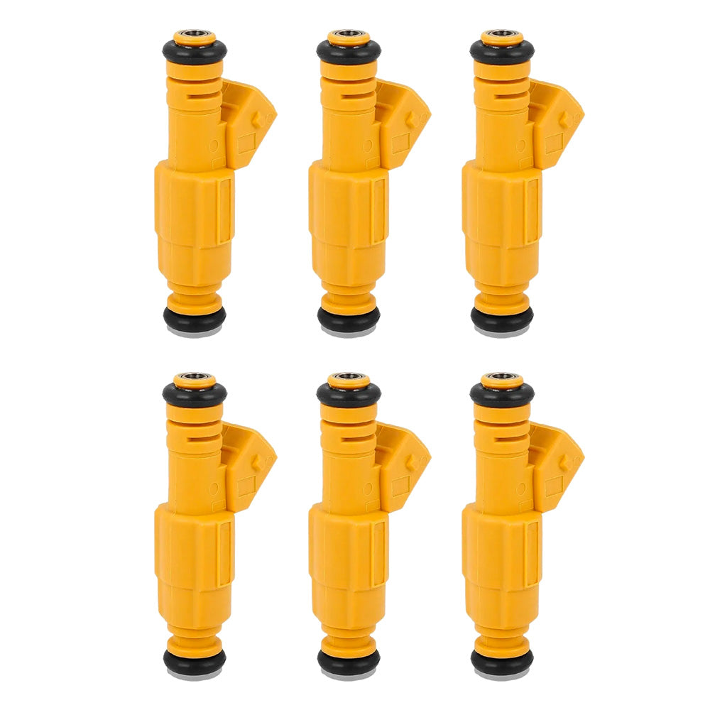 6PCS Fuel Injector Suitable for Jeep Cherokee Grand Cherokee Wrangler 0280155710