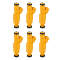 6PCS Fuel Injector Suitable for Jeep Cherokee Grand Cherokee Wrangler 0280155710