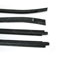 4x Window Moulding Trim Weather Strip Suitable For HILUX SR5 Double Cab 05-15