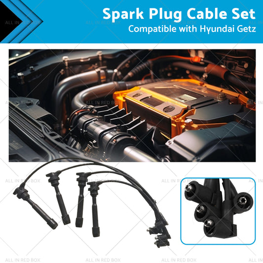 Spark Plug Cable Set Suitable for Hyundai Getz 02-11 1.4L 1.5L 1.6L 2750126D00