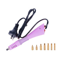 Applicator Wand Heat Gun for Hot fix Hotfix Rhinestone Crystal Tool AU plug
