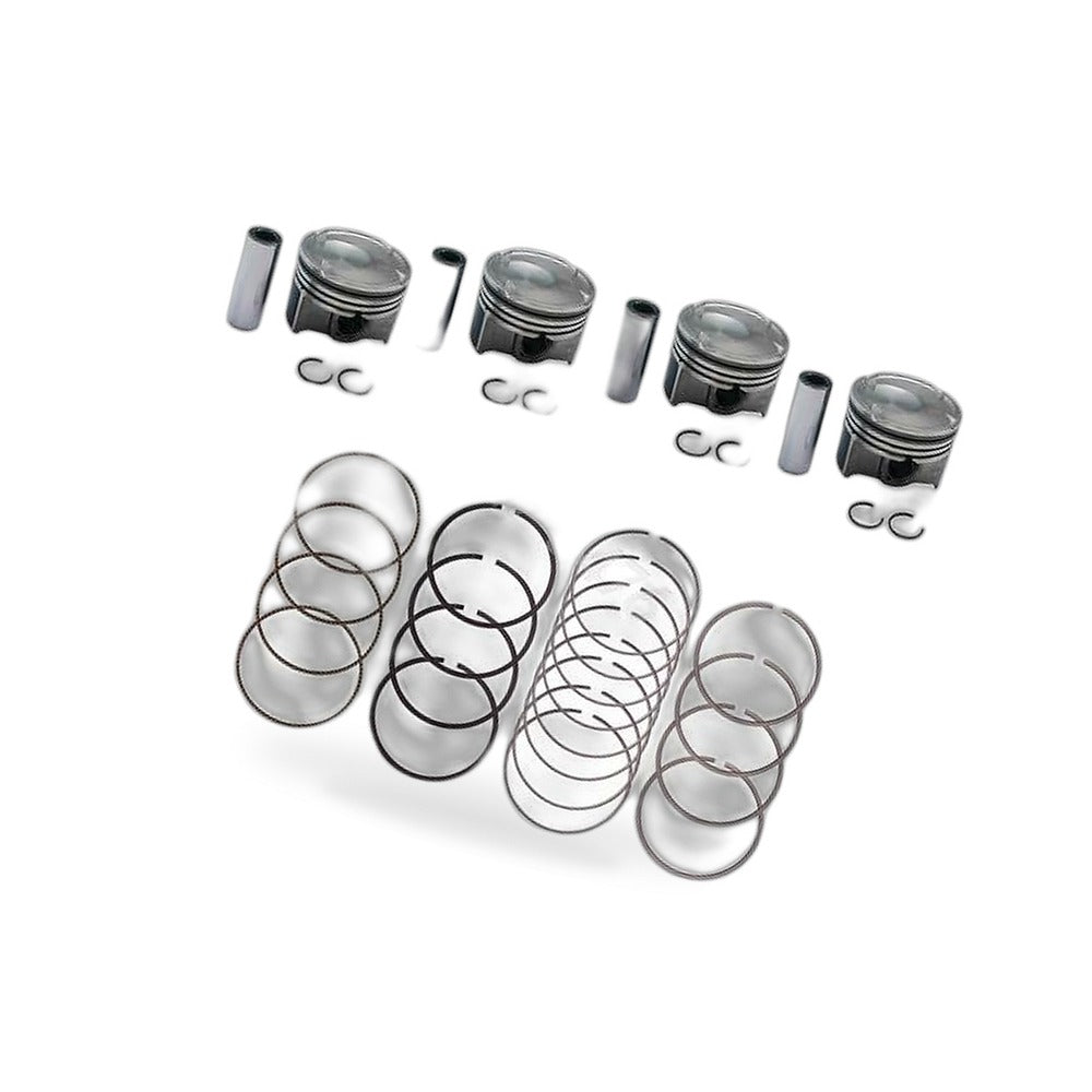 US New 4 x +0.50mm Piston & Ring Kits Fit For 2016-2021 Hyundai Kia 1.6L TURBO - BD1