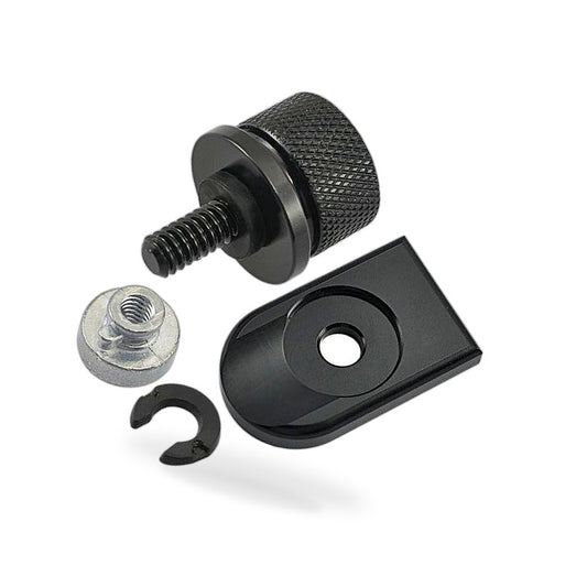 Seat Bolt Tab Screw Mount Nut Cover Kit Suitable for Harley-Davidson Sportster