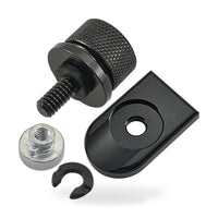 Seat Bolt Tab Screw Mount Nut Cover Kit Suitable for Harley-Davidson Sportster