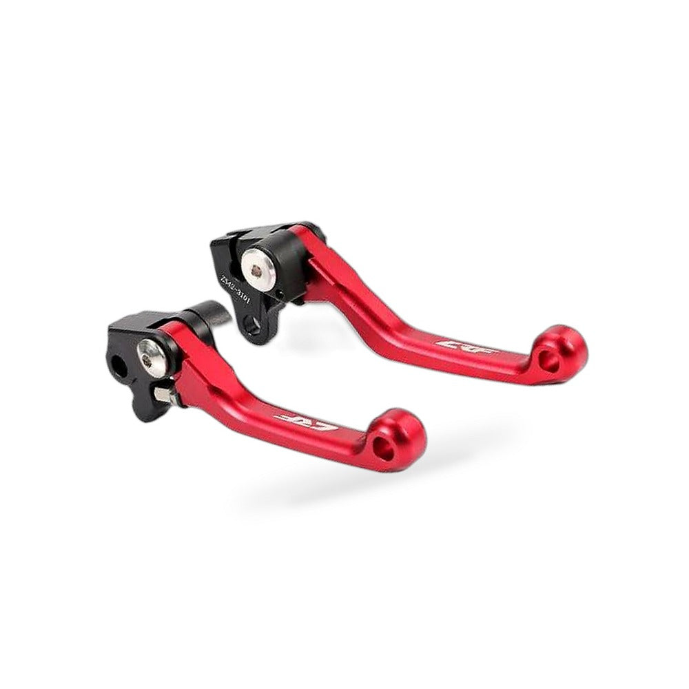 CNC Pivot Brake Clutch Levers Red Suitable for Honda XR250