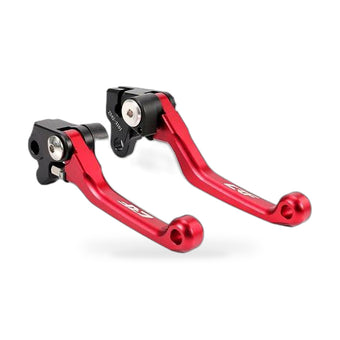 compare product CNC Pivot Brake Clutch Levers Red Suitable for Honda XR250