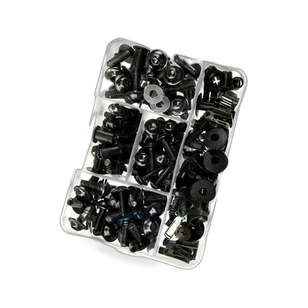 195x Motorcycle Fairing Bolts & Body Screws Suitable For Kawasaki, Ducati & Honda