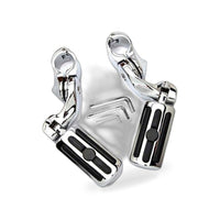 1-1 4 inch  Motorcycle Highway Foot Pegs Chrome Engine Guard Suitable for Harley Davi